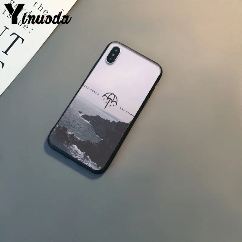 Мягкий силиконовый чехол Yinuoda BMTH Bring Me the Horizon из ТПУ для телефона Apple iPhone 8 7 6 6S Plus X XS