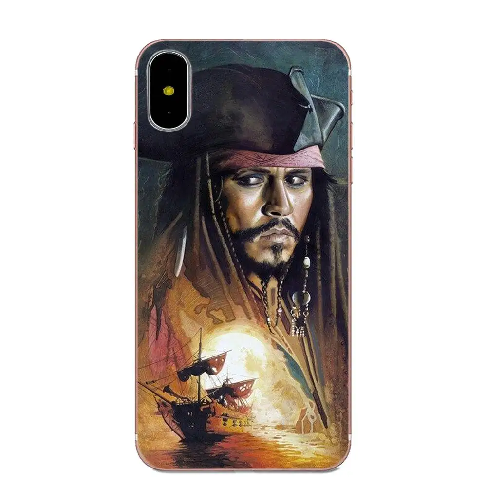 Пираты Карибского моря Johnny Depp для LG G2 G3 G4 G5 G6 G7 K4 K7 K8 K10 K12 K40 Mini Plus Stylus ThinQ 2016 2017