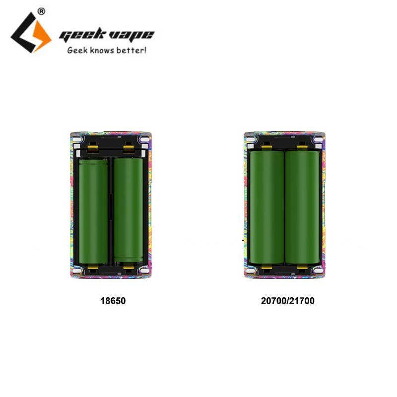 Оригинальный GeekVape Blade 235W коробка мод огромная мощность 510 нить Vape без 18650 батарея