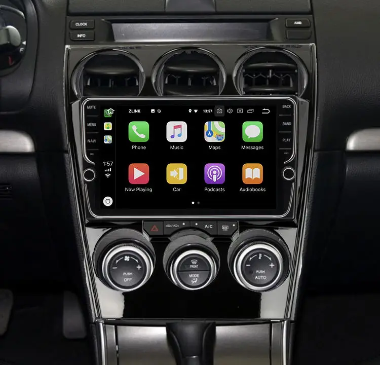 9 дюймов Android 8 0 автомобильный DVD плеер GPS навигация для Mazda 6 2013-2019 головное