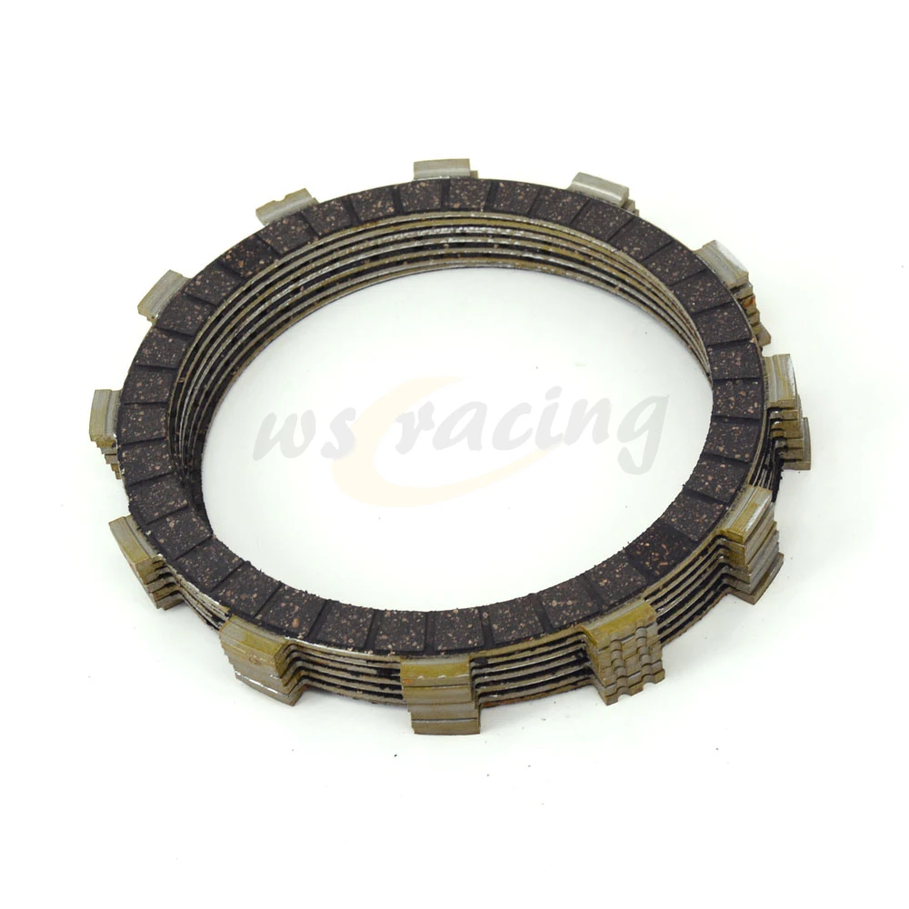 7 шт. фрикционные пластины сцепления для двигателя мотоцикла YAMAHA WR250Z YZ250 YZ250WR XVS650