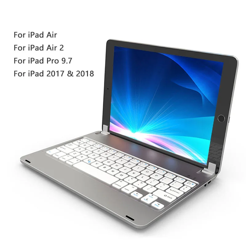 Landas, Bluetooth, беспроводная, для iPad, клавиатура, подставка, беспроводная, 3,0, Bluetooth клавиатура для iPad Air 2, планшет, 9,7 дюймов