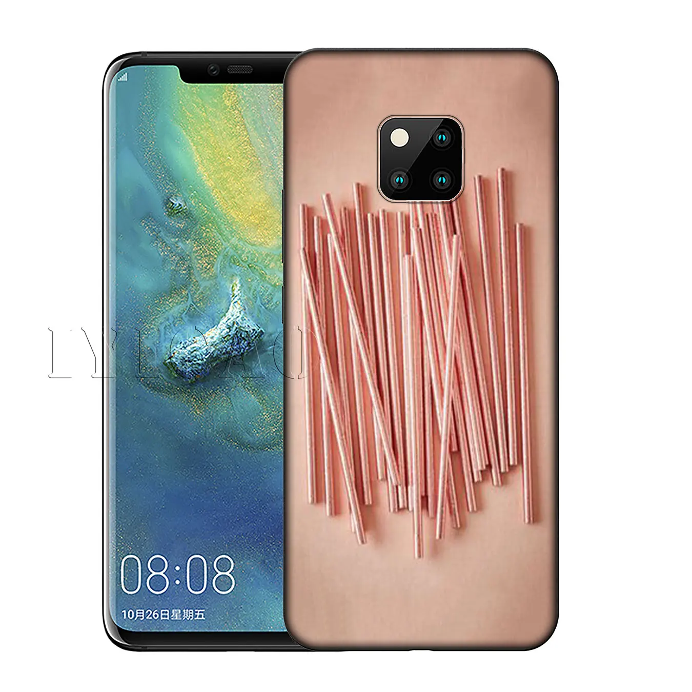 IYICAO Любовь Сердце ананас Золотая Роза силиконовый мягкий чехол для huawei Nova 3 3i 2i mate