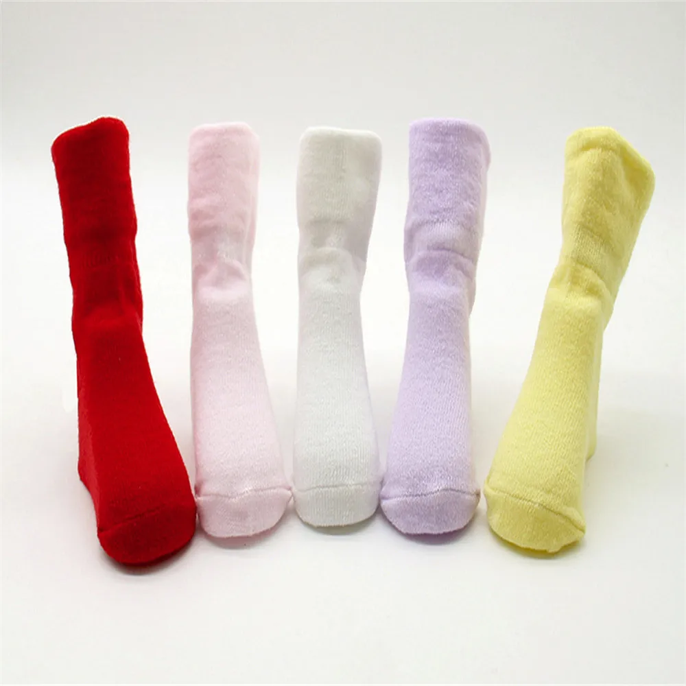 LONSANT New Hot Baby Girls Boys Cartoon Newborn Kids Comfortable Solid Cute Cotton Sock Slippers Warm Ankle Socks | Детская одежда и