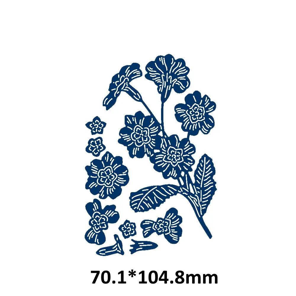 Металлические Вырубные штампы Nasturtium Flower альбом для открыток сделай сам
