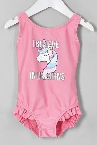 2019 детский купальник с единорогом Цельный для девочек милый маленьких оптовая