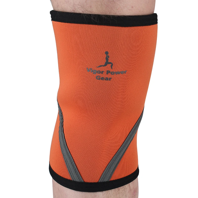 Vigor Power Gear 7 мм наколенники поддерживают силовые спортивные тяжеловесные втулки SBR