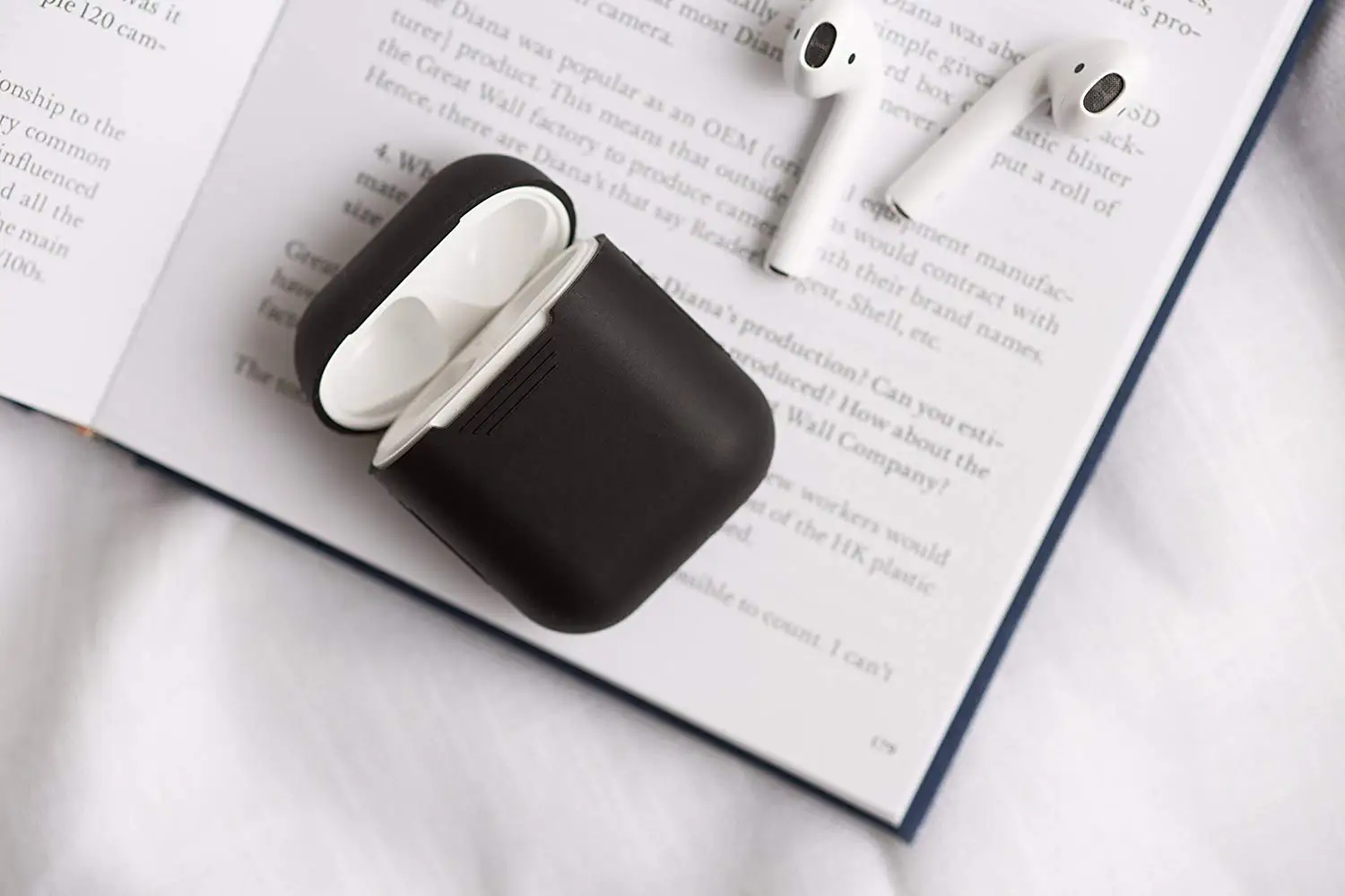Air pods силиконовый Bluetooth беспроводной чехол для наушников Защитный чехол для Airpods аксессуары для кожи для Apple Airpods зарядная коробка