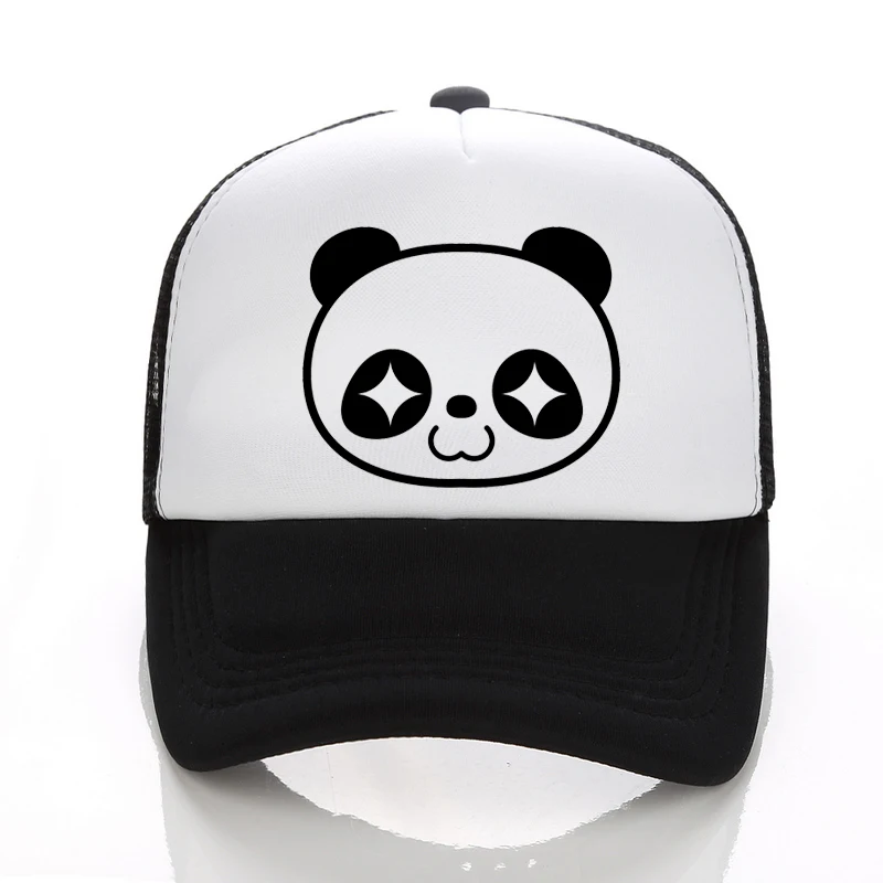 

DongKing Panda Baseball caps Trucker Mesh cap Women Gift For Her High Quality Caps Bill Hip-Hop Snapback Hat