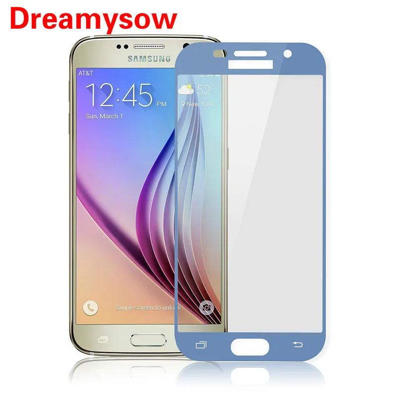 Защитная пленка на весь экран для samsung Galaxy A5 A7 A3 2017 и закаленное стекло A520F A320F A720F |