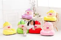 Fancytrader Giant Lovely Soft Plush McDull Pig Mat Tatami Chair  Stuffed Cartoon Anime Pig Sofa Bed for Kids