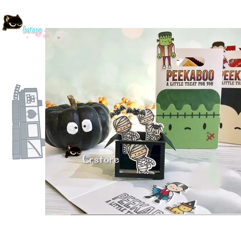 Lr FUN BOX металлическая пресс форма Скрапбукинг трафарет для тиснения карты Die или