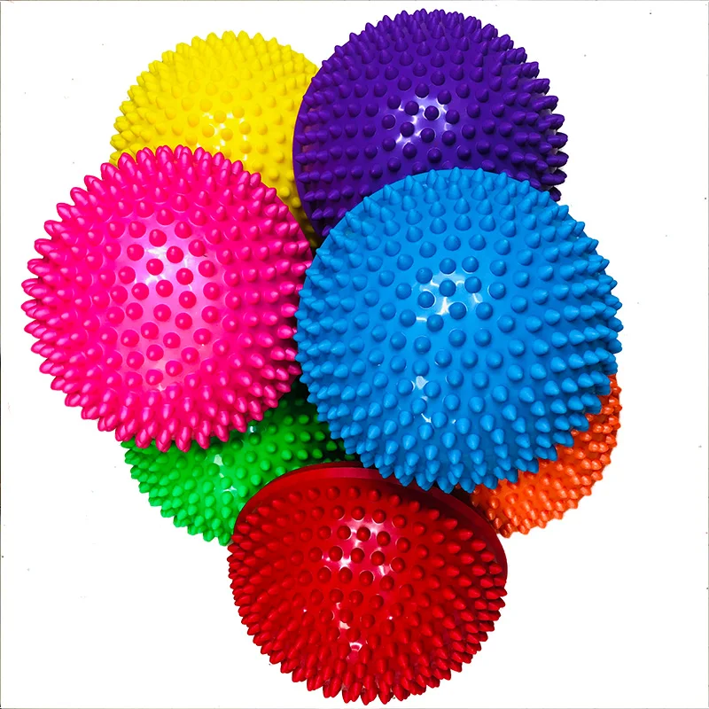 

1PC PVC Yoga Balance Ball Hemisphere For Fitness Massage Balls Yoga Balance Fitness Ball GYM Foot Massager Back Fitball