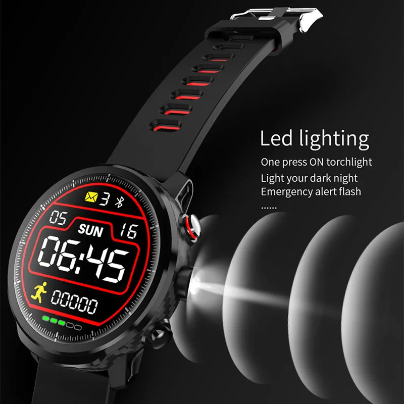 L5 Смарт-часы мужской браслет IP68 водонепроницаемый несколько видов спорта