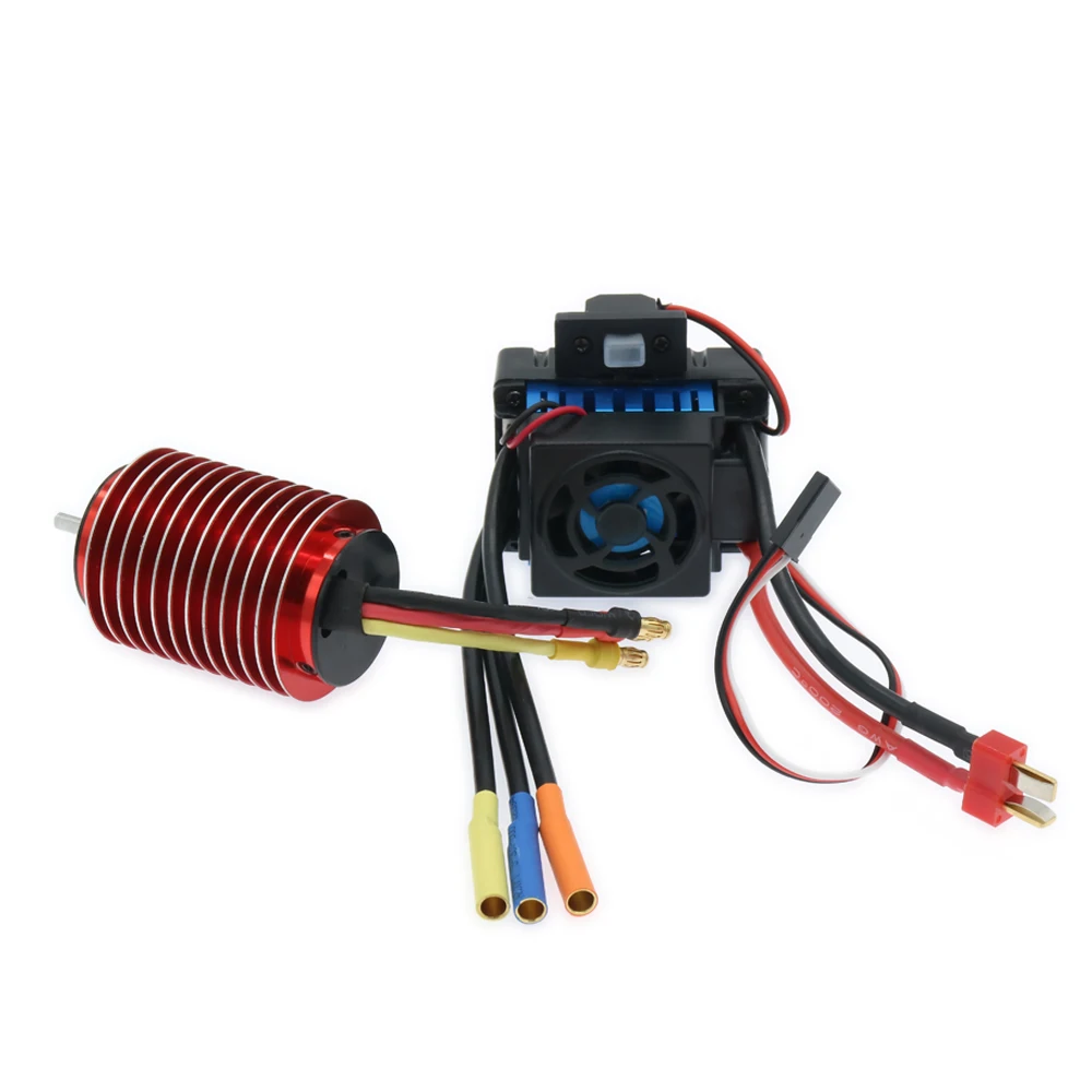 Водонепроницаемый Электронный регулятор скорости 45A Esc + бесщеточный двигатель