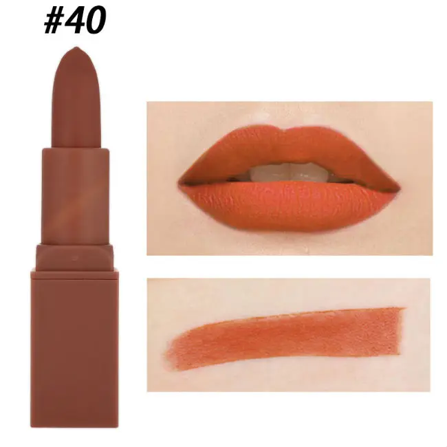Miss Rose Matte Lipstick makeup 12 Colors choose Lipstick for women Long-Lasting Waterproof Lipstick Matte cosmetics makeup - Цвет: 152506