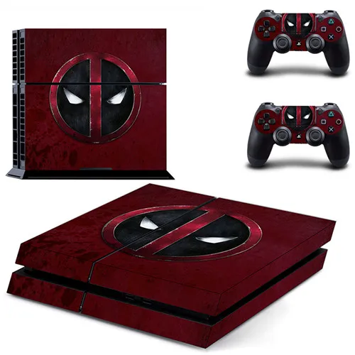 DPTM2276 Фильм X-men Дэдпул PS4 Кожа Наклейка для playstation 4 консоли и 2 контроллера Скины PS4 наклейка s винил - Цвет: DPTM2276