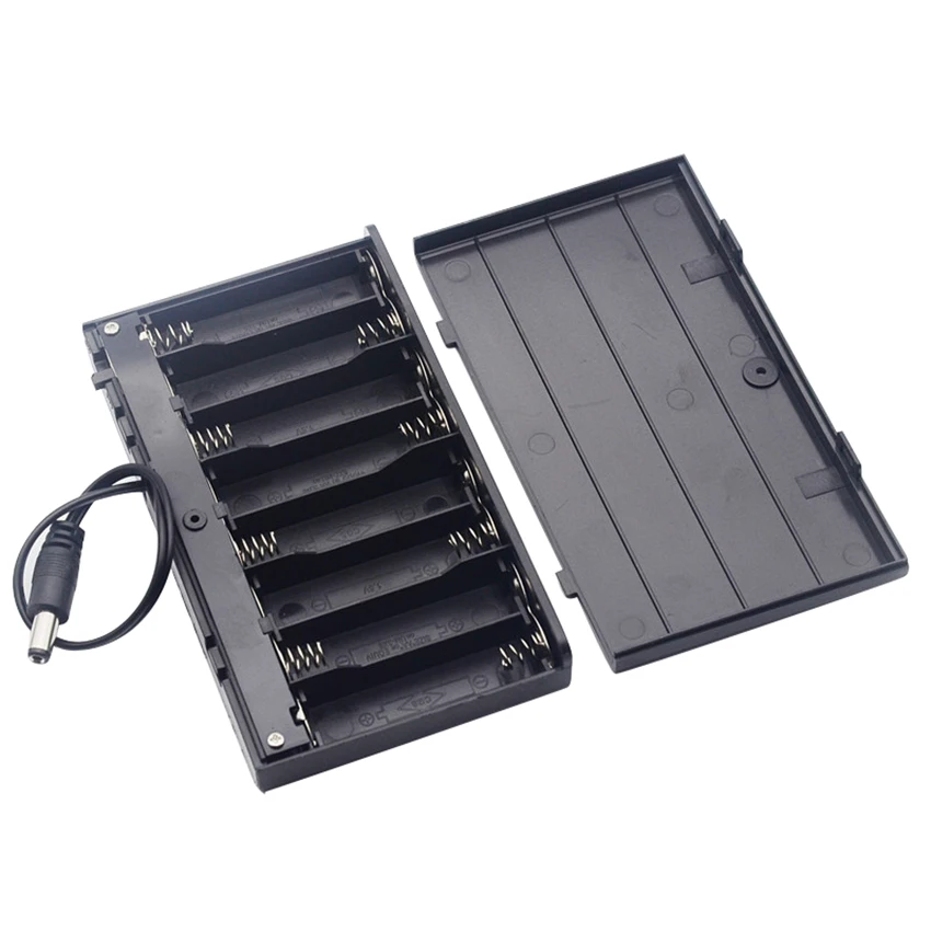 Чехол держатель для батарей типа АА 12 В 8 дюймов| |