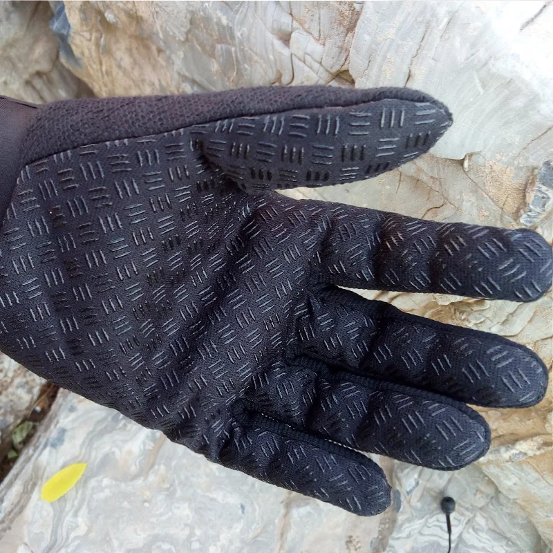 

LongKeeper Autumn Winter Gloves Full Finger Army Military Gloves Tactical for Men Black Camo Latex Guantes Mittens SXJ136
