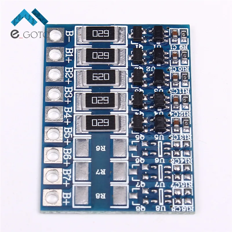 5S 4.2 В DIY 68ma 18650 литиевая Батарея Зарядное устройство защиты совета баланса