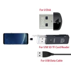 Адаптер с разъемом SIV Type C на USB OTG для флэш-накопителя USB для Samsung, XiaoMi, Huawei, Lenove, телефонов Android, оптовая продажа и Прямая поставка