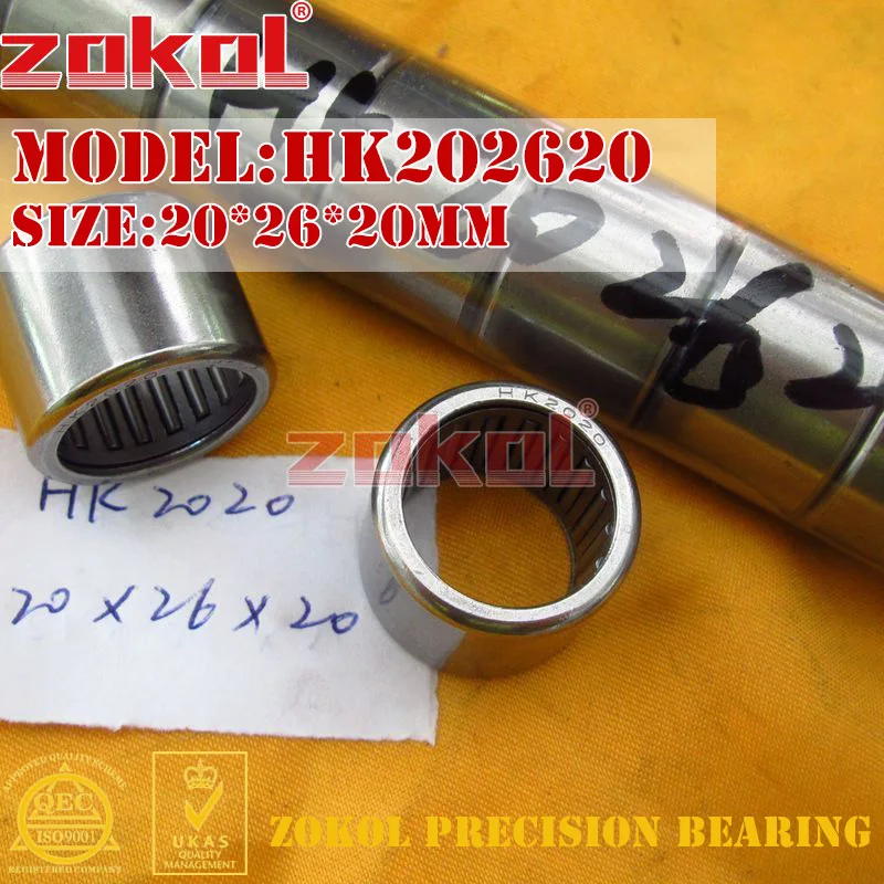 Подшипник ZOKOL HK202620 HK2020 HK202625 HK2025 HK202630(HK2030 HK202720 TA2020 игольчатый роликовый подшипник