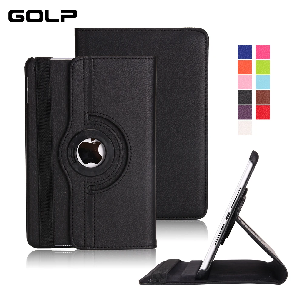Для iPad Pro 12,9 чехол, GOLP ультра тонкий из искусственной кожи smart cover для iPad Pro 12,9 A1876 A2014 A1895 A1983 чехол