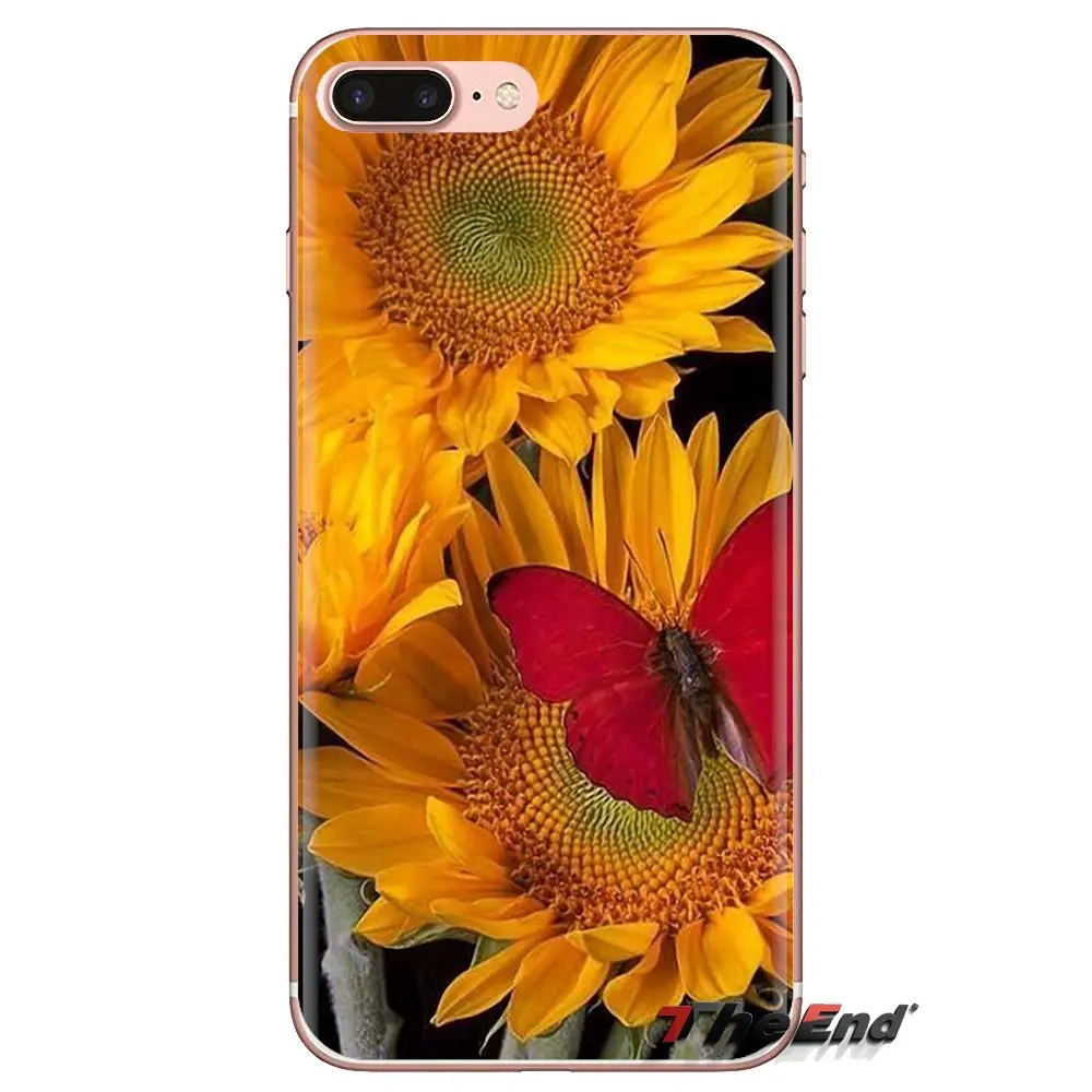 Container Gardens sunflower Transparent Clear TPU Case For Samsung Galaxy J1 J2 J3 J4 J5 J6 J7 J8 Plus 2018 Prime 2015 2016 2017 |