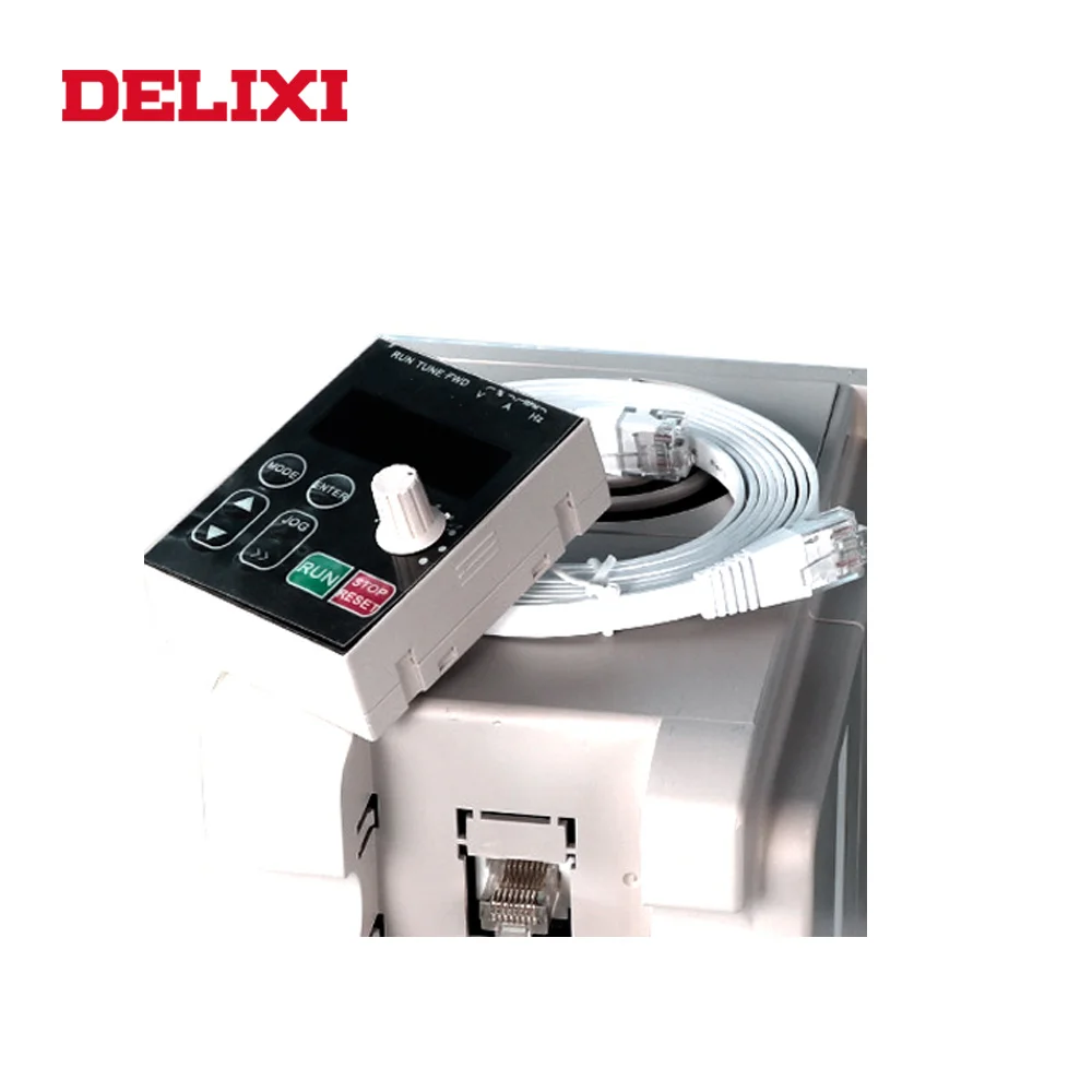 Extention cable 1M DELIXI преобразователь частоты аксессуары Запчасти/инвертор удлинитель Кабель линия/конвертер клавиатуры управление панель и держатель - Цвет: Extention cable 1M