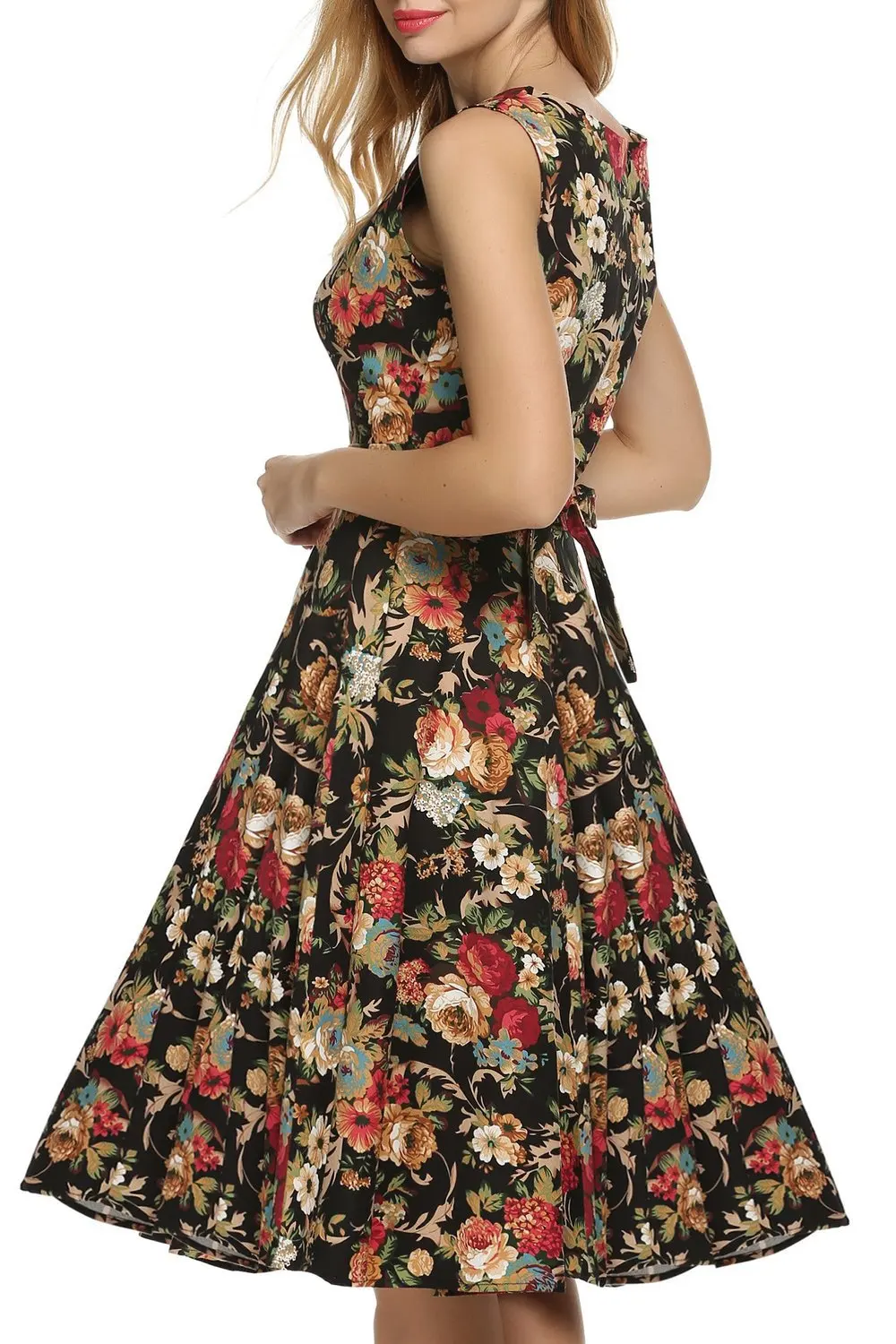 Belle Poque женское летнее платье 2017 Ретро винтажное 50s повседневное вечернее