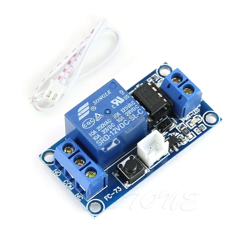 1 Channel 12V Latching Relay Module with Touch Bistable Switch MCU Control R06 Drop Ship | Обустройство дома