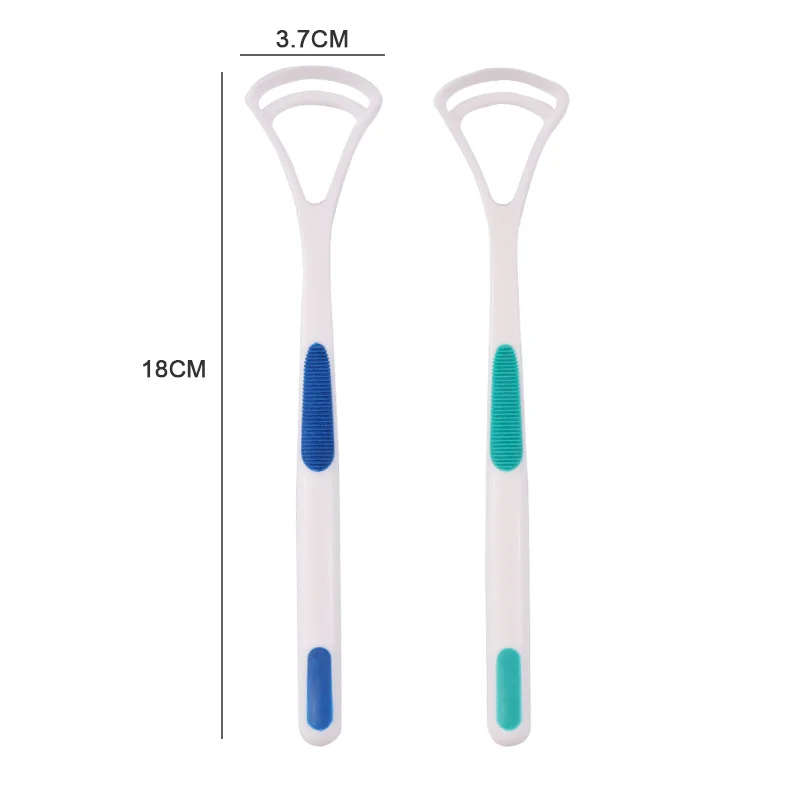 Подарок для вечеринки 2 шт. щетка чистки языка скребок ухода за полостью рта