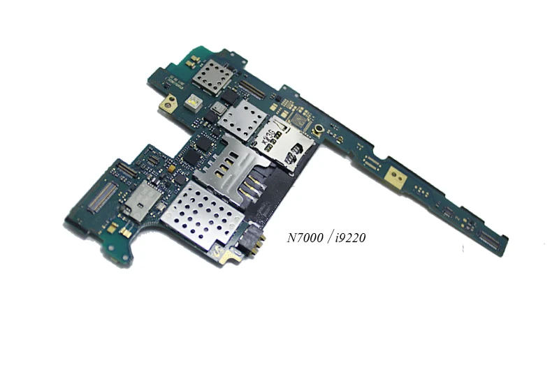 

100% well work Motherboard for Samsung galaxy Note N7000/i9220 unlocked Disassembled mainboard with chips logic board