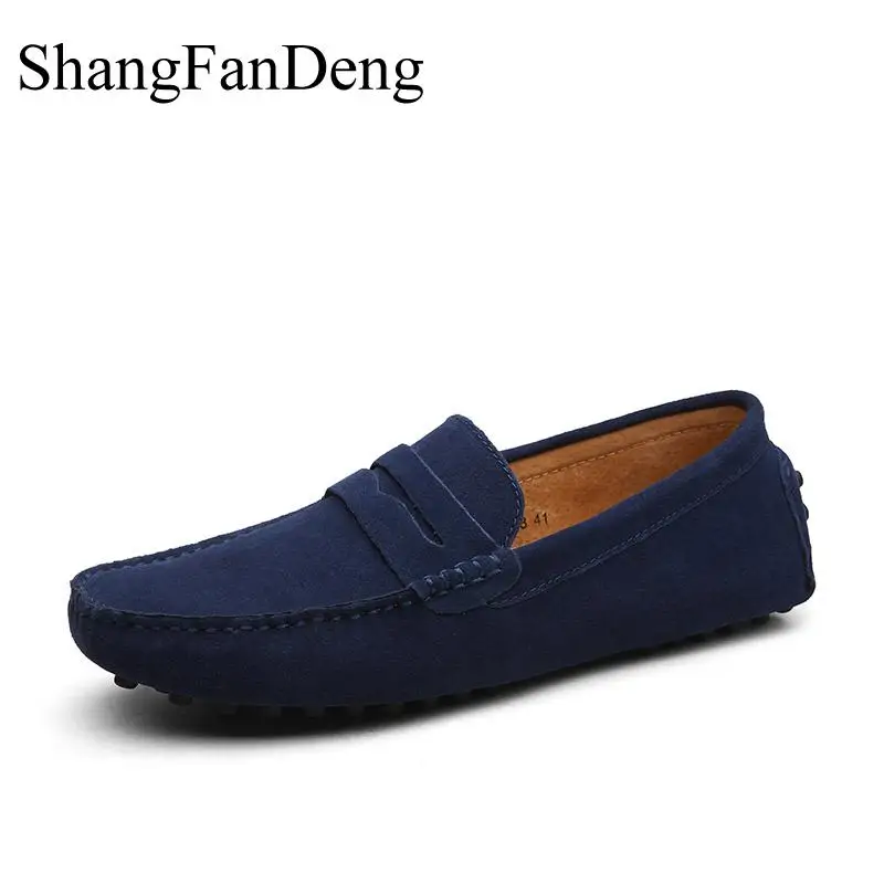 Loafers Shoes Men Brand Fashion Leather Casual High Quality Breathable Flat for Spring Summer Light Male Zapatos | Обувь