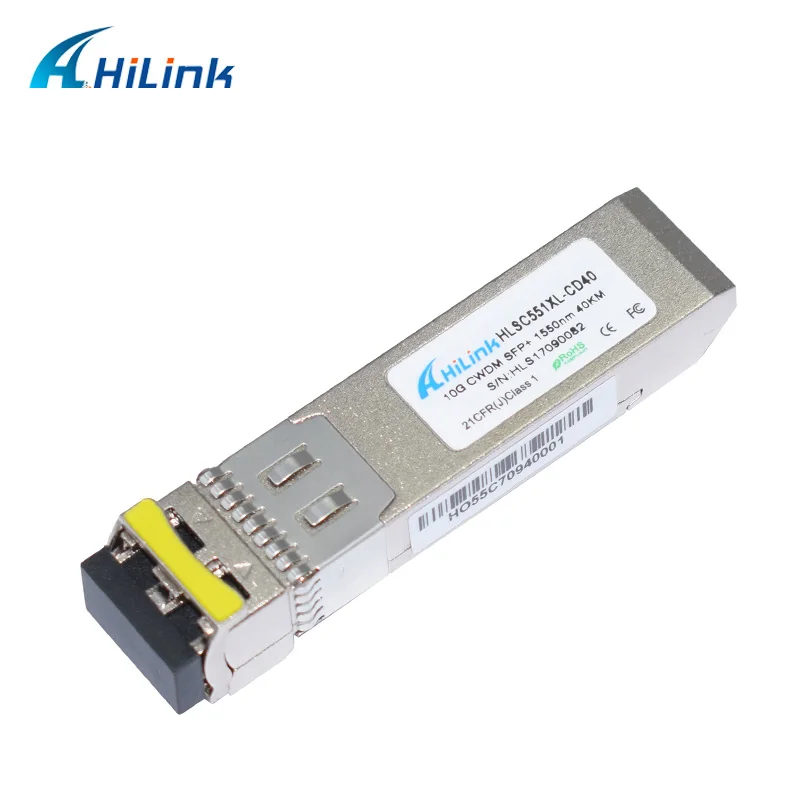 Free Shipping by Post! 10G 40km 1470NM-1610NM Duplex LC Connector CWDM SFP+ DOM Function | Fiber Optic Equipment