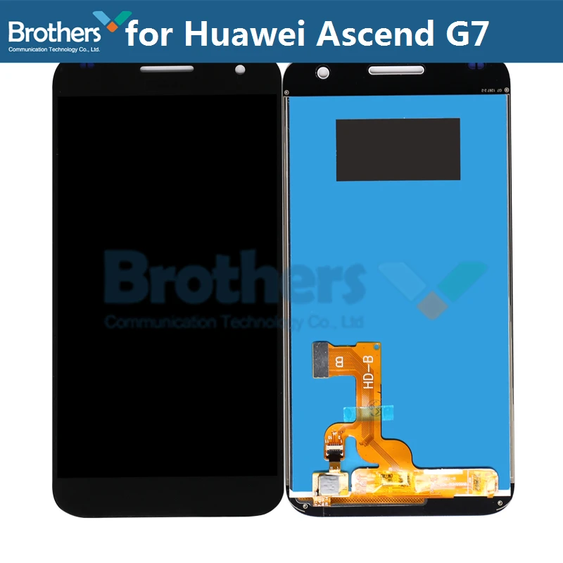 ЖК экран для Huawei Ascend G7 дисплей L01 L03 в сборе с сенсорным экраном дигитайзер