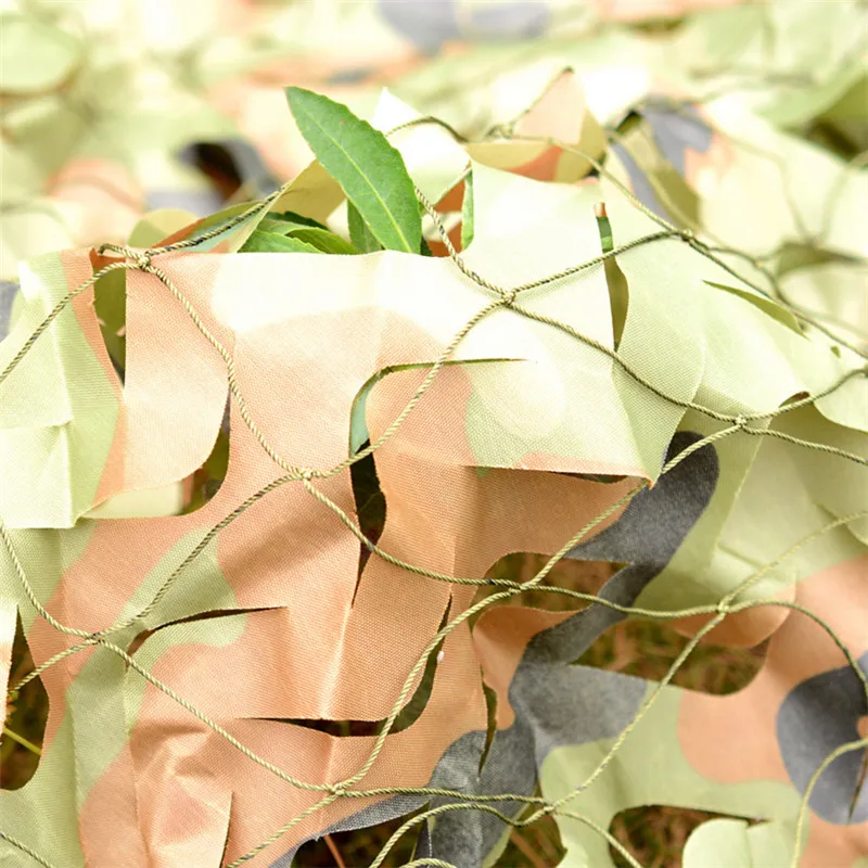 Солнцезащитная ткань наружная охота кемпинг Лесной камуфляж камуфляжная сетка