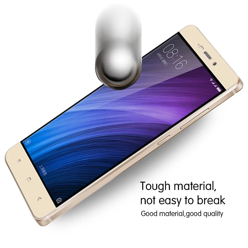 2.5D изогнутые Защитные пленки для экрана Xiaomi Redmi 4 Pro из закаленного стекла премиум