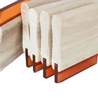 Скребок для трафаретной печати, оптовая продажа, высокое качество, 8 дюймов (20 см), чернила на водной основе (65 дюрометр), деревянная ручка