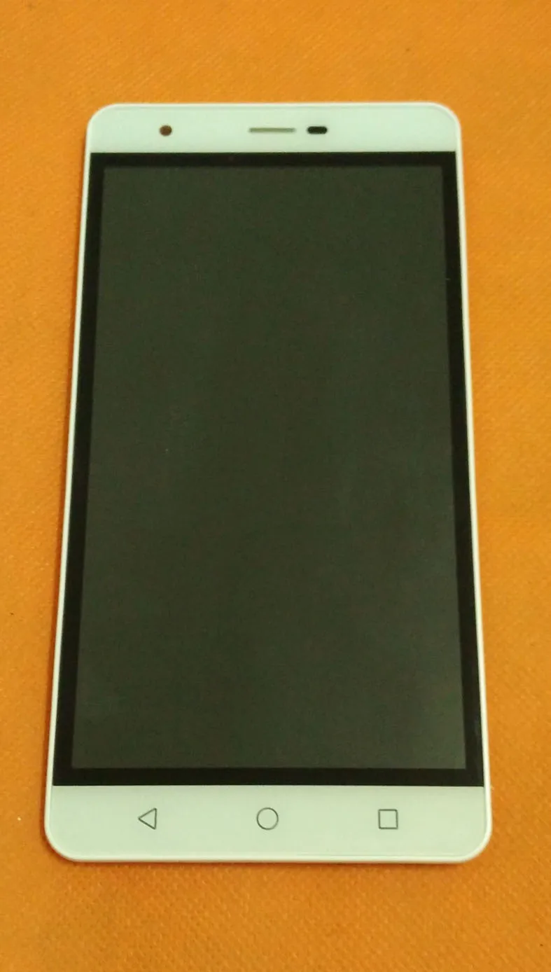 Б/у Оригинал ЖК дисплей Дисплей + Сенсорный экран рамка для M HORSE MT7 MATE7 MTK6572 Dual Core 5