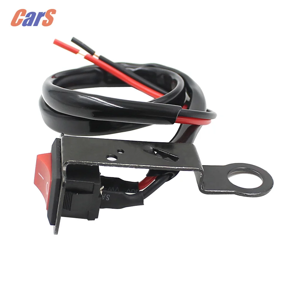 

Motorcycle Switch Fixed Wiring Harness fixed on bracket of rearview mirror for Motorcycle Switche Electromobile car-styling