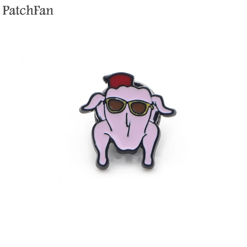 Patchfan друзья ТВ шоу центральный Перк цинковый галстук забавные булавки броши для рюкзака, одежды для мужчин и женщин Декоративные значки медали A1466