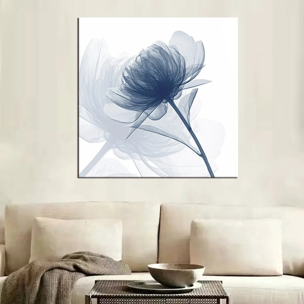 1 панель современный цвет минималистичный плакат с цветами орхидеи принты для