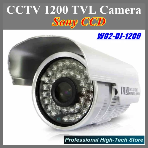 Лучшее качество CCTV 1200 TVL камера безопасности sony CCD Специальное предложение W92 DJ с 36