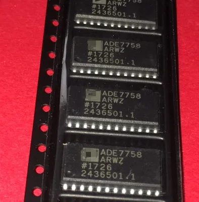 Free Shipping 20pcs/lot    ADE7758ARWZ ADE7758ARW ADE7758 SOP24    Electric energy metering chip