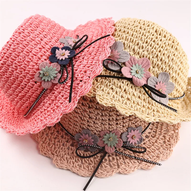 2019 летняя соломенная шляпа ручной работы Casquette Дети Путешествия богемные шляпы