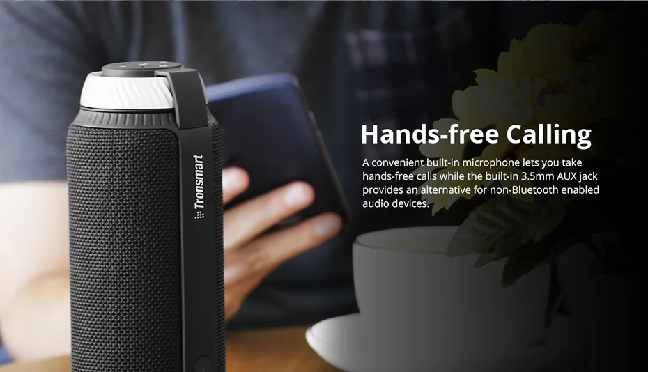 Tronsmart Element T6 Bluetooth динамик 25 Вт портативный динамик Bluetooth 4,1 мини динамик открытый Саундбар для музыки MP3 плеер