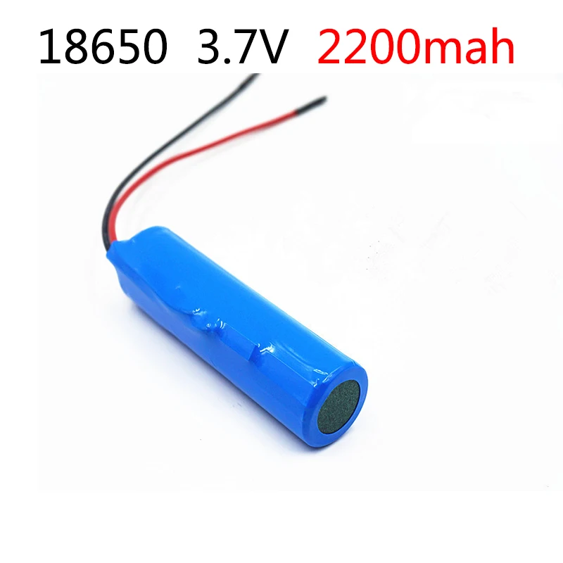2 шт/3,7 V Batttery Pack 2200mAh 18650 аккумулятор 2.2Ah аккумуляторная батарея для портативного зарядного устройства/громкоговорителей/светильник/Bluetooth