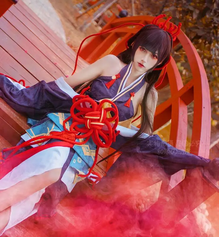 Косплей мобильная игра Onmyoji Equinox цветок не Пробуждение японское кимоно Cos