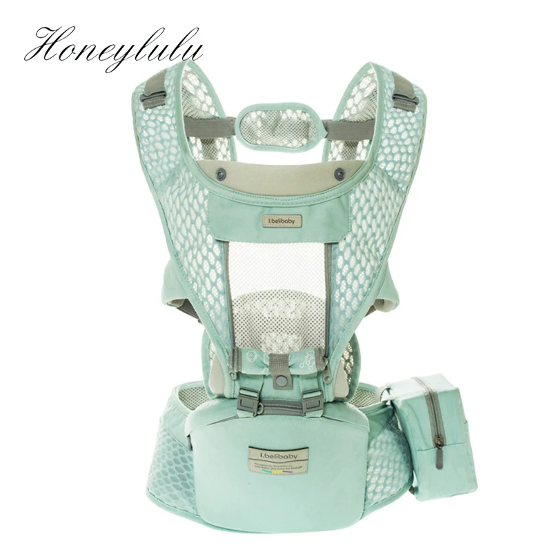 Honeylulu Летний дышащий 3 в 1 ремень для новорожденных Для кенгуру ребенка эргорюкзак